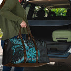 Personalised New Zealand Darts Travel Bag Happiness Is A Tight Threesome Maori Paua Shell - Aussie Hoodie