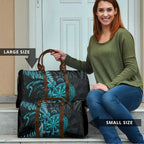 Personalised New Zealand Darts Travel Bag Happiness Is A Tight Threesome Maori Paua Shell - Aussie Hoodie