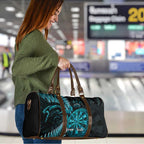 Personalised New Zealand Darts Travel Bag Happiness Is A Tight Threesome Maori Paua Shell - Aussie Hoodie
