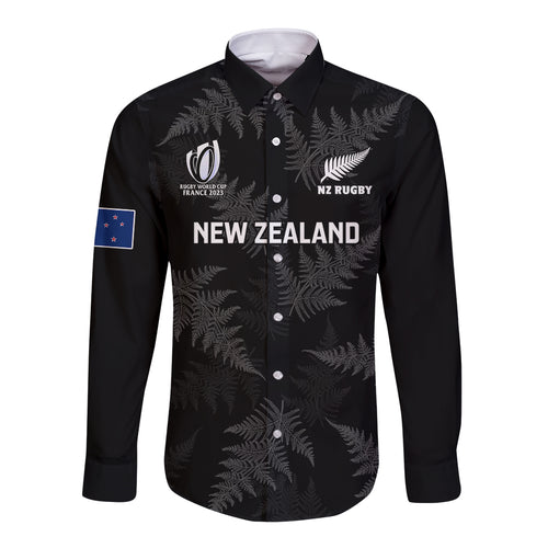 personalised-new-zealand-silver-fern-rugby-long-sleeve-button-shirt-2023-go-aotearoa-world-cup
