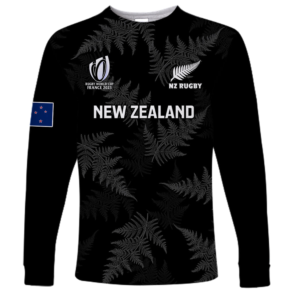 personalised-new-zealand-silver-fern-rugby-long-sleeve-shirt-2023-go-aotearoa-world-cup
