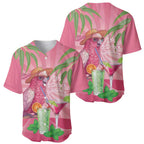 Chilling Pink Cockatoo Australia Baseball Jersey It's 5 O’Clock Somewhere Cocktail - Aussie Hoodie