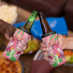Chilling Pink Cockatoo Australia 4 in 1 Can Cooler Tumbler It's 5 O’Clock Somewhere Cocktail - Aussie Hoodie