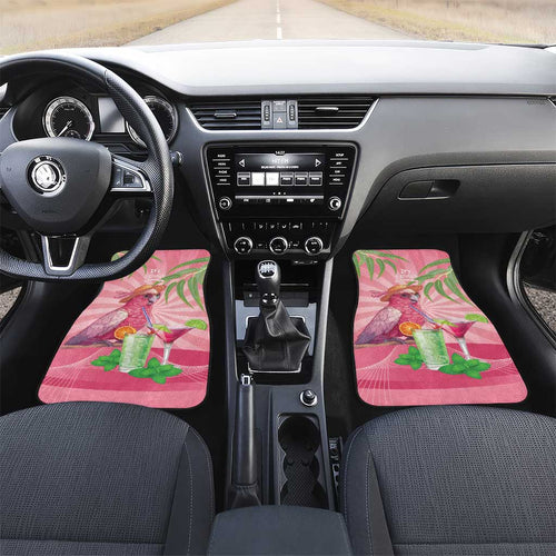 Chilling Pink Cockatoo Australia Car Mats It's 5 O’Clock Somewhere Cocktail - Aussie Hoodie