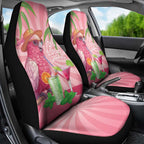 Chilling Pink Cockatoo Australia Car Seat Cover It's 5 O’Clock Somewhere Cocktail - Aussie Hoodie
