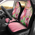 Chilling Pink Cockatoo Australia Car Seat Cover It's 5 O’Clock Somewhere Cocktail - Aussie Hoodie
