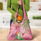 Chilling Pink Cockatoo Australia Grocery Bag It's 5 O’Clock Somewhere Cocktail - Aussie Hoodie