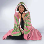 Chilling Pink Cockatoo Australia Hooded Blanket It's 5 O’Clock Somewhere Cocktail - Aussie Hoodie