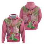 Chilling Pink Cockatoo Australia Hoodie It's 5 O’Clock Somewhere Cocktail - Aussie Hoodie