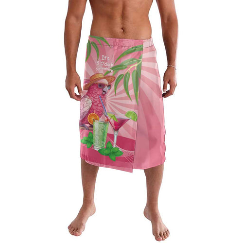 Chilling Pink Cockatoo Australia Lavalava It's 5 O’Clock Somewhere Cocktail - Aussie Hoodie