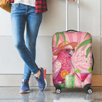 Chilling Pink Cockatoo Australia Luggage Cover It's 5 O’Clock Somewhere Cocktail - Aussie Hoodie