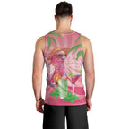 Chilling Pink Cockatoo Australia Men Tank Top It's 5 O’Clock Somewhere Cocktail - Aussie Hoodie