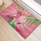 Chilling Pink Cockatoo Australia Rubber Doormat It's 5 O’Clock Somewhere Cocktail - Aussie Hoodie