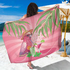 Chilling Pink Cockatoo Australia Sarong It's 5 O’Clock Somewhere Cocktail - Aussie Hoodie
