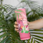 Chilling Pink Cockatoo Australia Skinny Tumbler It's 5 O’Clock Somewhere Cocktail - Aussie Hoodie