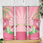 Chilling Pink Cockatoo Australia Skinny Tumbler It's 5 O’Clock Somewhere Cocktail - Aussie Hoodie