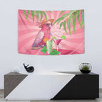 Chilling Pink Cockatoo Australia Tapestry It's 5 O’Clock Somewhere Cocktail - Aussie Hoodie
