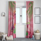 Chilling Pink Cockatoo Australia Window Curtain It's 5 O’Clock Somewhere Cocktail - Aussie Hoodie