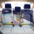 Chilling Kangaroo and Emu Australia Back Car Seat Cover It's Happy Hour Somewhere - Aussie Hoodie