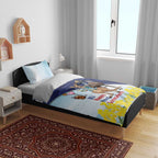 Chilling Kangaroo and Emu Australia Bedding Set It's Happy Hour Somewhere - Aussie Hoodie