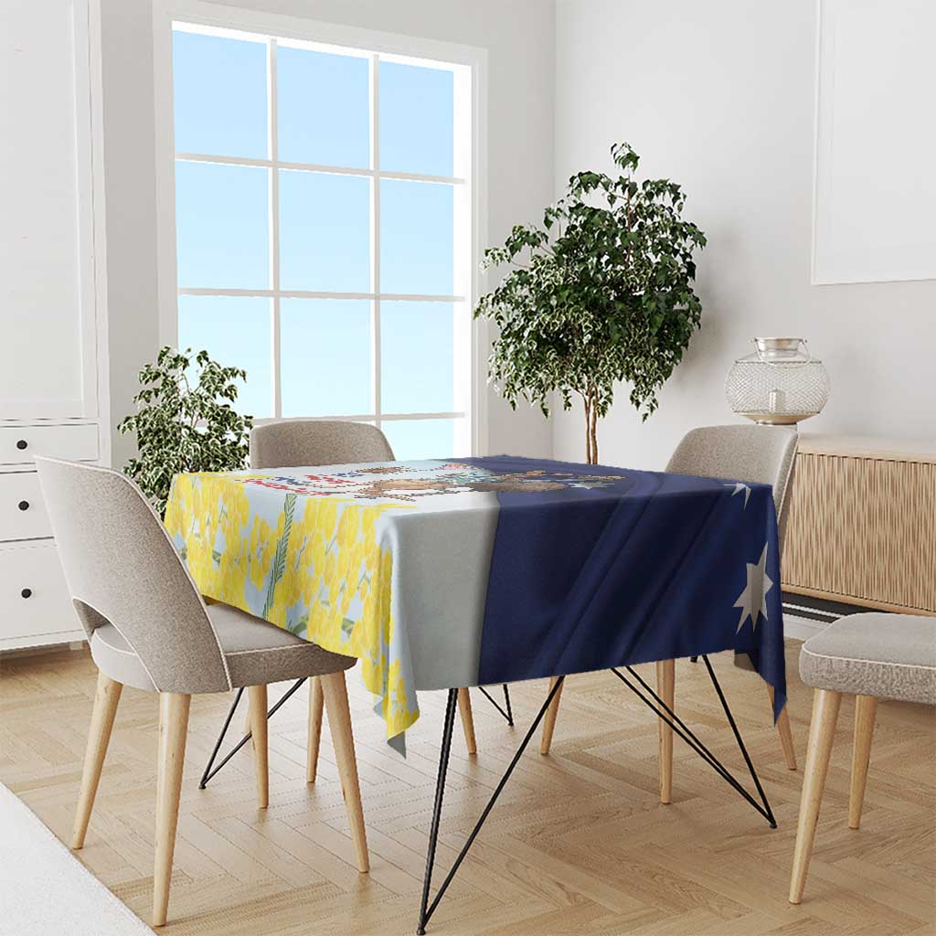 Chilling Kangaroo and Emu Australia Tablecloth It's Happy Hour Somewhere - Aussie Hoodie