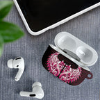 New Zealand Ta Moko AirPods Case Aotearoa Maori Chest Tattoo Pink