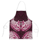 New Zealand Ta Moko Apron Aotearoa Maori Chest Tattoo Pink