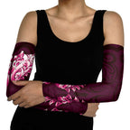 New Zealand Ta Moko Arm Sleeves Aotearoa Maori Chest Tattoo Pink