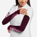 New Zealand Ta Moko Arm Sleeves Aotearoa Maori Chest Tattoo Pink