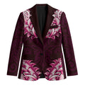 New Zealand Ta Moko Blazer Aotearoa Maori Chest Tattoo Pink