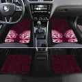 New Zealand Ta Moko Car Mats Aotearoa Maori Chest Tattoo Pink