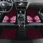New Zealand Ta Moko Car Mats Aotearoa Maori Chest Tattoo Pink