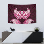 New Zealand Ta Moko Tapestry Aotearoa Maori Chest Tattoo Pink