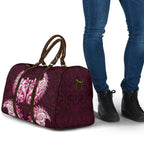 New Zealand Ta Moko Travel Bag Aotearoa Maori Chest Tattoo Pink