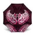 New Zealand Ta Moko Umbrella Aotearoa Maori Chest Tattoo Pink