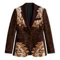New Zealand Ta Moko Blazer Aotearoa Maori Chest Tattoo Orange