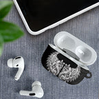 New Zealand Ta Moko AirPods Case Aotearoa Maori Chest Tattoo Black