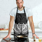 New Zealand Ta Moko Apron Aotearoa Maori Chest Tattoo Black