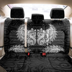 New Zealand Ta Moko Back Car Seat Cover Aotearoa Maori Chest Tattoo Black