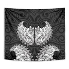 New Zealand Ta Moko Tapestry Aotearoa Maori Chest Tattoo Black