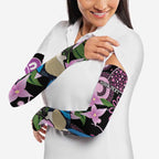 Personalised Australia Boronia And Malurus Cyaneus Arm Sleeves Aboriginal Art - Aussie Hoodie