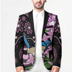 Personalised Australia Boronia And Malurus Cyaneus Blazer Aboriginal Art - Aussie Hoodie