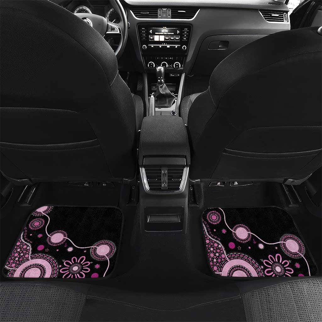 Personalised Australia Boronia And Malurus Cyaneus Car Mats Aboriginal Art