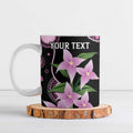 Personalised Australia Boronia And Malurus Cyaneus Ceramic Mug Aboriginal Art - Aussie Hoodie