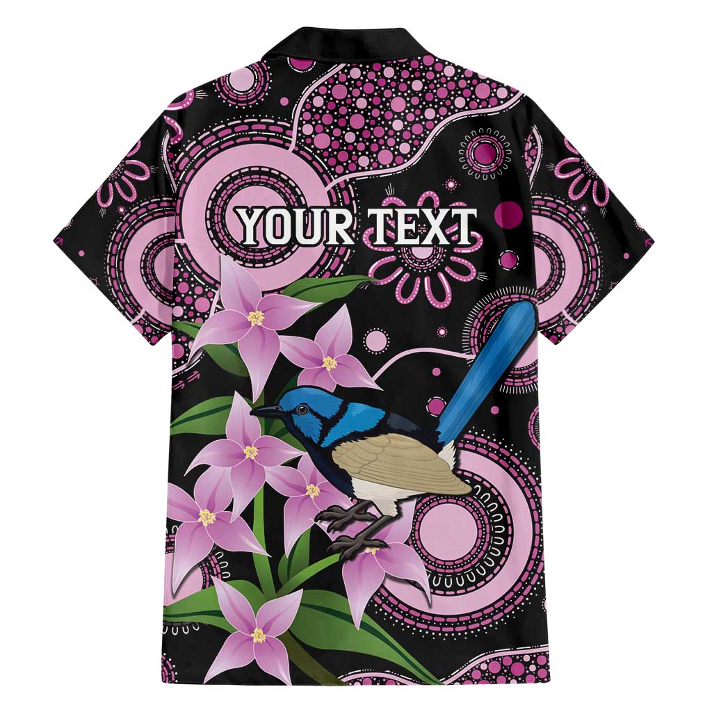 Personalised Australia Boronia And Malurus Cyaneus Hawaiian Shirt Aboriginal Art