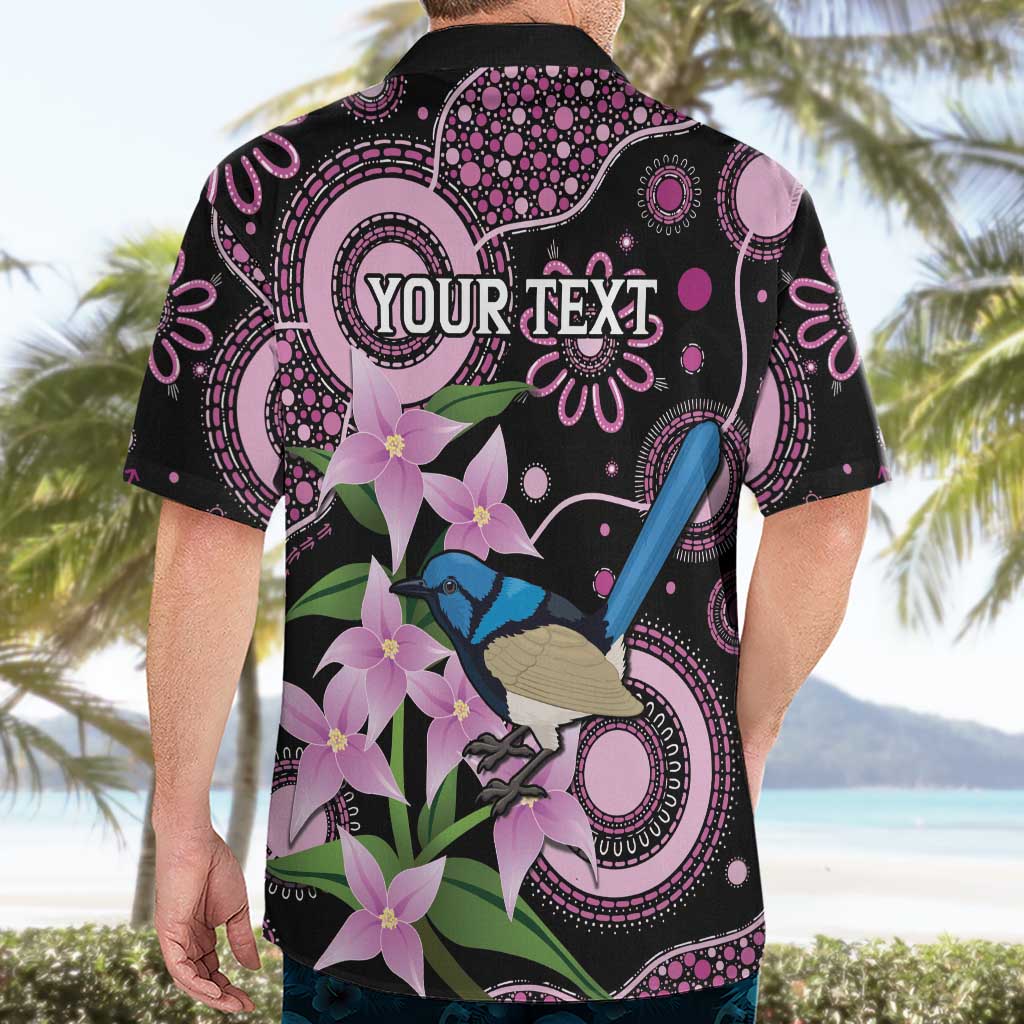 Personalised Australia Boronia And Malurus Cyaneus Hawaiian Shirt Aboriginal Art