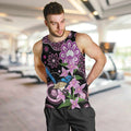 Personalised Australia Boronia And Malurus Cyaneus Men Tank Top Aboriginal Art