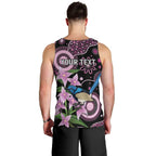 Personalised Australia Boronia And Malurus Cyaneus Men Tank Top Aboriginal Art