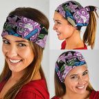Personalised Australia Boronia And Malurus Cyaneus Neck Gaiter Aboriginal Art - Aussie Hoodie