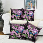Personalised Australia Boronia And Malurus Cyaneus Pillow Cover Aboriginal Art - Aussie Hoodie